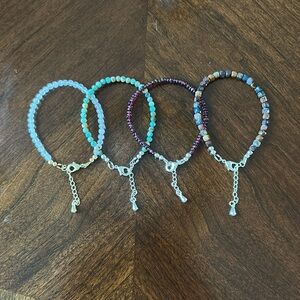 Multi stone bracelets